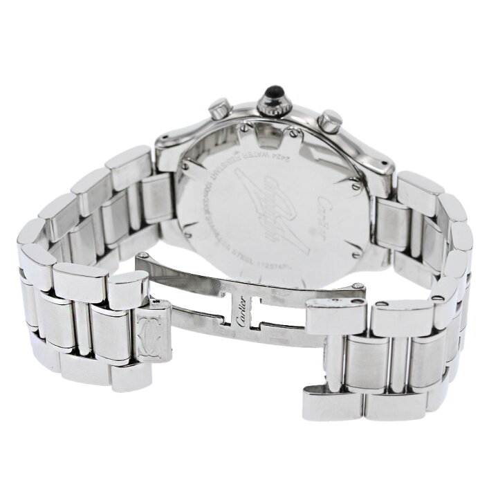 楽天市場】カルティエ CARTIER W10172T2 クロノスカフ デイト クォーツ  