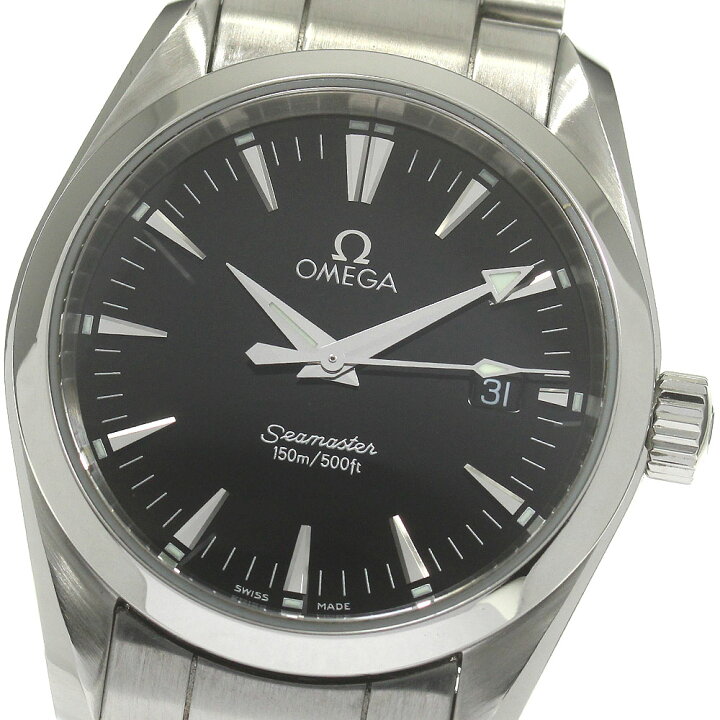 楽天市場】オメガ OMEGA 2518.50 シーマスター アクアテラ デイト  