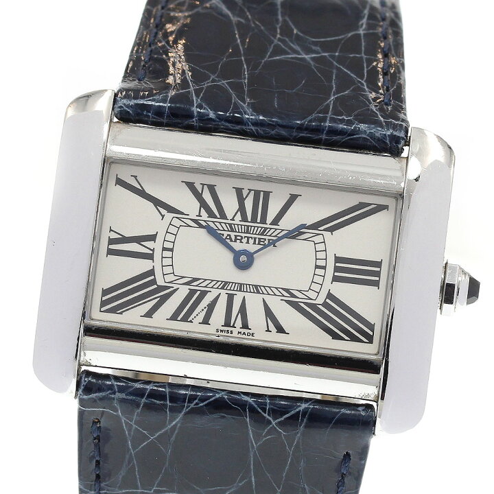 楽天市場】カルティエ CARTIER W6300655 タンクディバンLM クォーツ  
