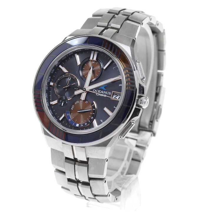 楽天市場】カシオ CASIO OCW-S5000D-1AJF オシアナス マンタ 江戸切子  
