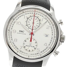IWC IWC SCHAFFHAUSEN IW390502 ポルトギーゼ ヨットクラブ クロノグラフ 自動巻き メンズ 保証書付き_839550【中古】