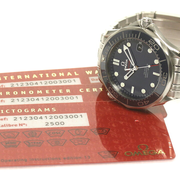 楽天市場】訳あり オメガ OMEGA 212.30.41.20.03.001 シーマスター300  