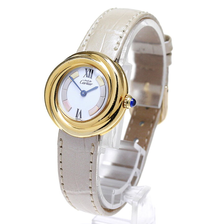 楽天市場】カルティエ CARTIER W1010744 マストトリニティ クォーツ  