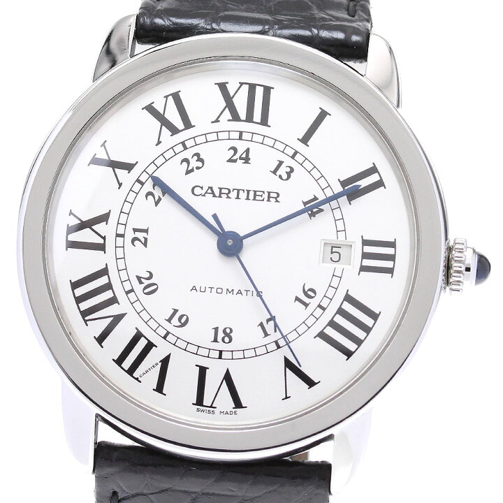 楽天市場】カルティエ CARTIER W6701010 ロンドソロXL デイト 自動巻き  