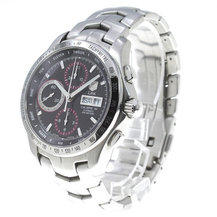 楽天市場】タグホイヤー TAG HEUER CJF211C リンク デイデイト クロノ  