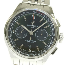 ブライトリング BREITLING AB0118 プレミエ B01 クロノグラフ 自動巻き メンズ 箱・保証書付き_839422【中古】