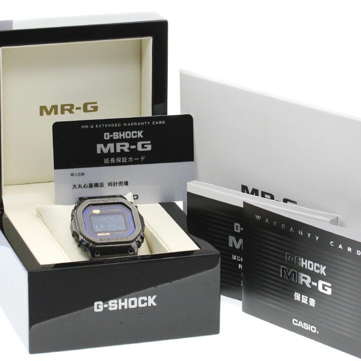 楽天市場】カシオ CASIO MRG-B5000BA-1JR G-SHOCK MR-G ソーラー電波  