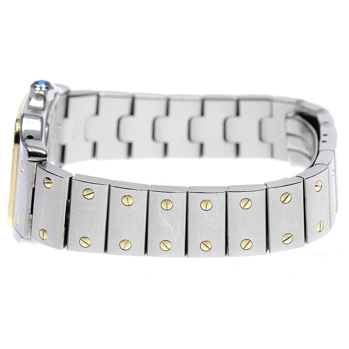 楽天市場】カルティエ CARTIER サントスガルベSM クォーツ レディース  