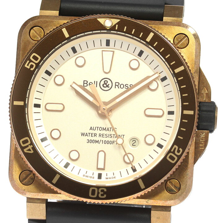 楽天市場】ベル＆ロス Bell＆Ross BR03-92-D-B ダイバー デイト 自動 