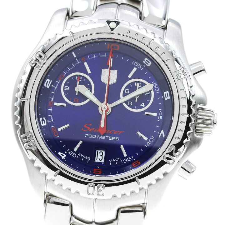 楽天市場】タグホイヤー TAG HEUER CT1115 リンク シーレーサー クロノ  