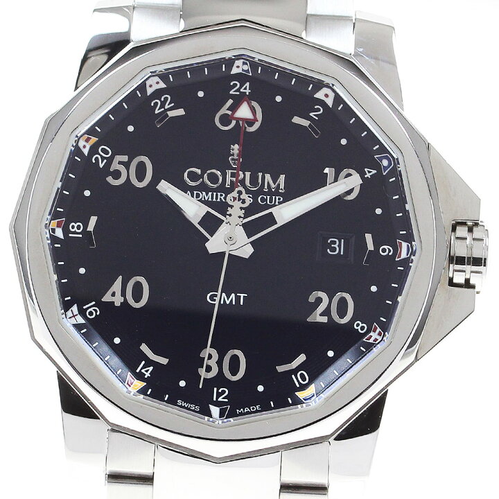 楽天市場】コルム CORUM 383.330.20/V701 AN12 アドミラルズカップ GMT 