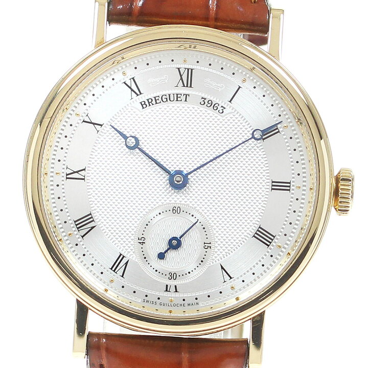 楽天市場】ブレゲ Breguet 5907 クラシック K18YG スモールセコンド 手  