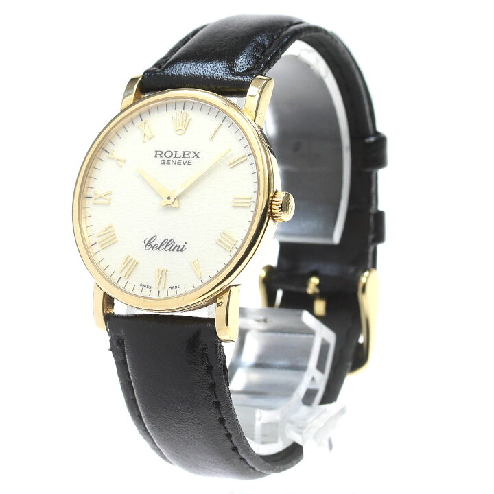楽天市場】ロレックス ROLEX 5115/8 チェリーニ K18YG cal.1602 手巻き  