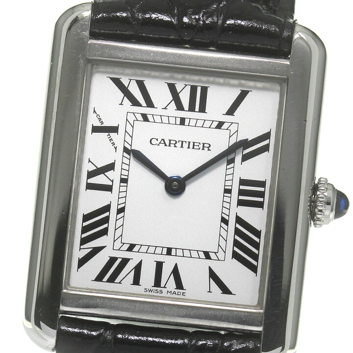 楽天市場】カルティエ CARTIER W5200005 タンクソロ SM クォーツ  