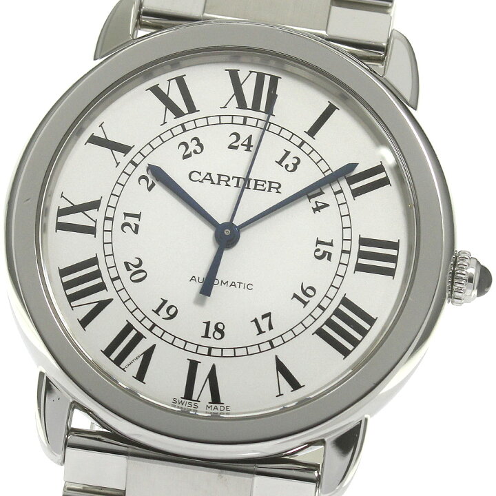 楽天市場】カルティエ CARTIER WSRN0012 ロンドソロ 自動巻き メンズ  