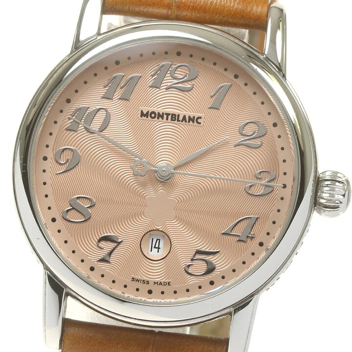 楽天市場】モンブラン MONTBLANC 7020 マイスターシュテック デイト  