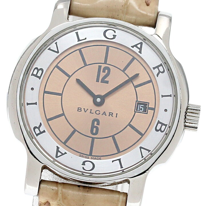 楽天市場】ブルガリ BVLGARI ST29S ソロテンポ デイト クォーツ  