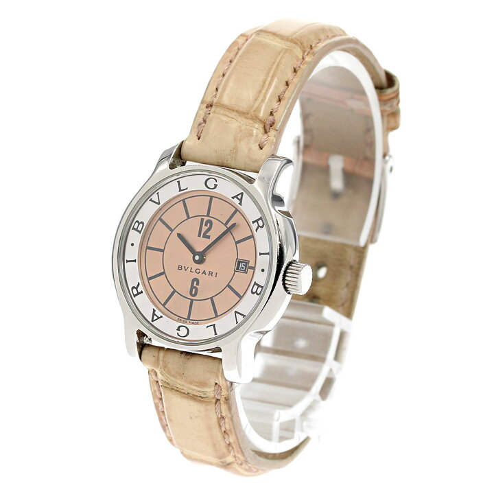 楽天市場】ブルガリ BVLGARI ST29S ソロテンポ デイト クォーツ  