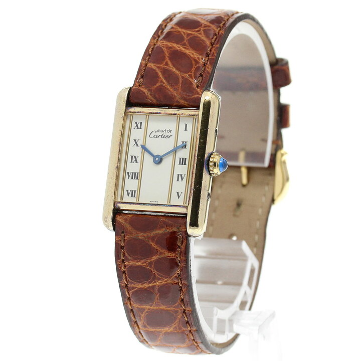 楽天市場】カルティエ CARTIER W1003053 マストタンクSM クォーツ 