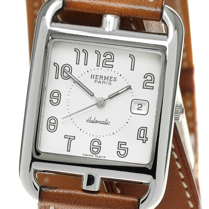 楽天市場】エルメス HERMES CC1.710 ケープコッド デイト 自動巻き 