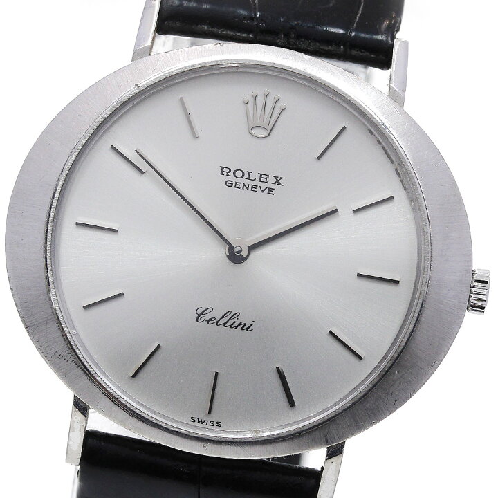 楽天市場】ロレックス ROLEX 3758 チェリーニ K18WG cal.1600 手巻き  