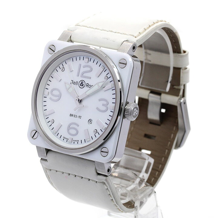 楽天市場】ベル＆ロス Bell＆Ross BR03-92WC-R BR03-92 デイト 自動  