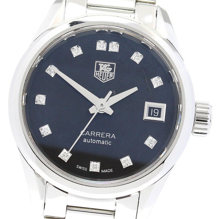 楽天市場】タグホイヤー TAG HEUER WAR2413-2 カレラ レディ 12Pダイヤ  