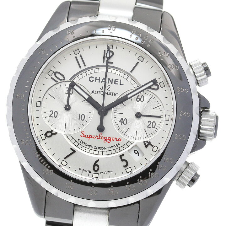 楽天市場】シャネル CHANEL H1624 J12 スーパーレッジェーラ クロノ  