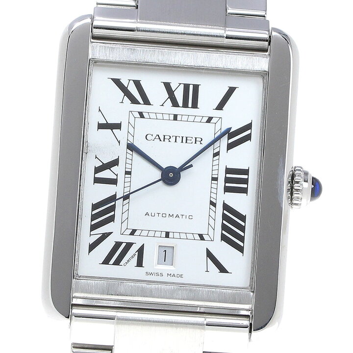 楽天市場】カルティエ CARTIER W5200028 タンクソロ XL デイト 自動  