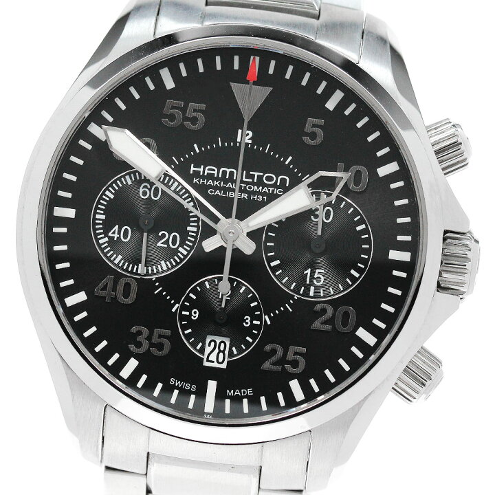 ハミルトン HAMILTON H646660 カーキ アヴィエーション パイロット  