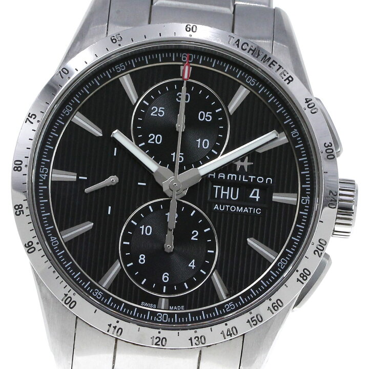 楽天市場】ハミルトン HAMILTON H435160 ブロードウェイ クロノグラフ 