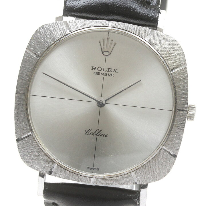 楽天市場】ロレックス ROLEX 3736 チェリーニ K18WG cal.1600 手巻き  