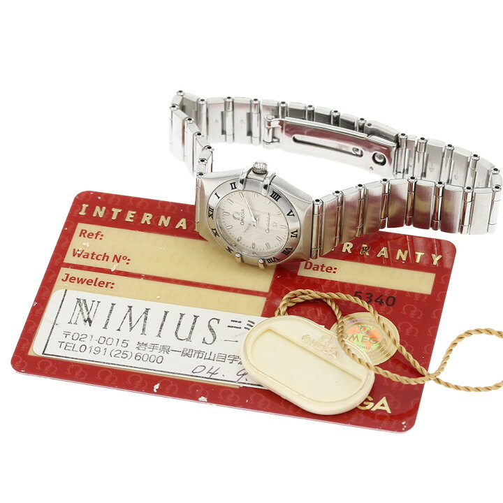 楽天市場】オメガ OMEGA 1562.30 コンステレーション ミニ クォーツ  