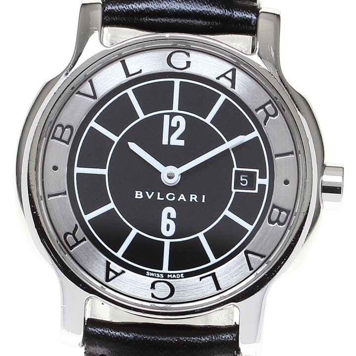 楽天市場】ブルガリ BVLGARI ST29S ソロテンポ デイト クォーツ  
