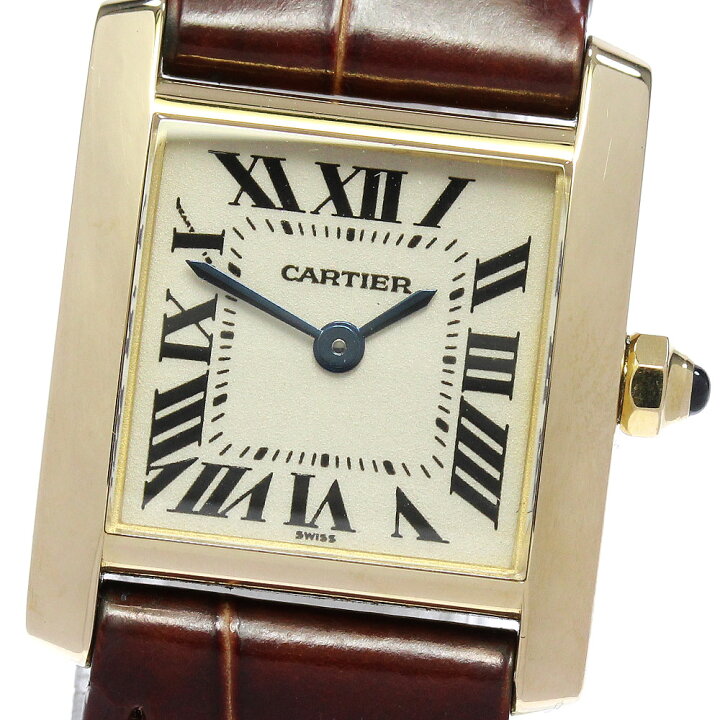 楽天市場】カルティエ CARTIER W5000256 タンクフランセーズSM K18YG  