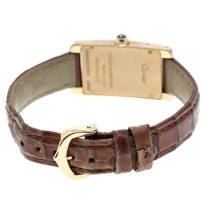 楽天市場】カルティエ CARTIER W2607456 タンクアメリカンSM K18PG  