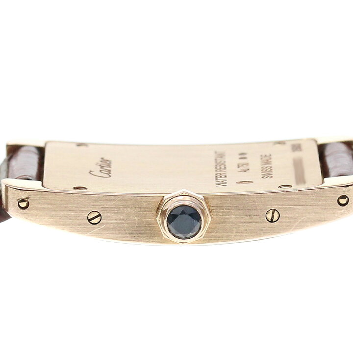 楽天市場】カルティエ CARTIER W2607456 タンクアメリカンSM K18PG  