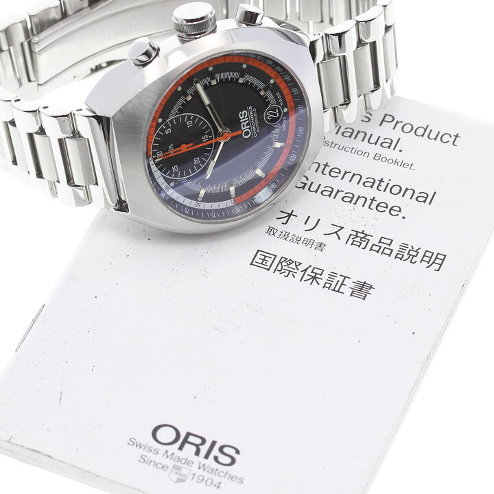 楽天市場】オリス ORIS 7564 クロノリス デイト 自動巻き メンズ 良品 