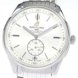 ブライトリング BREITLING A37340 プレミエ オートマティック40 スモールセコンド 自動巻き メンズ 良品 箱・保証書付き_845306【中古】