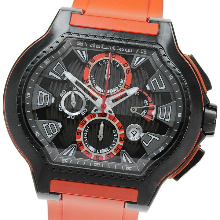 楽天市場】ドゥラクール deLaCour シティ クロノグラフ 自動巻き  