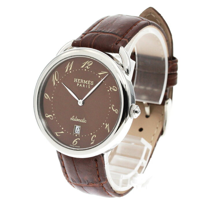 楽天市場】エルメス HERMES AR4.810 アルソー デイト 自動巻き メンズ  