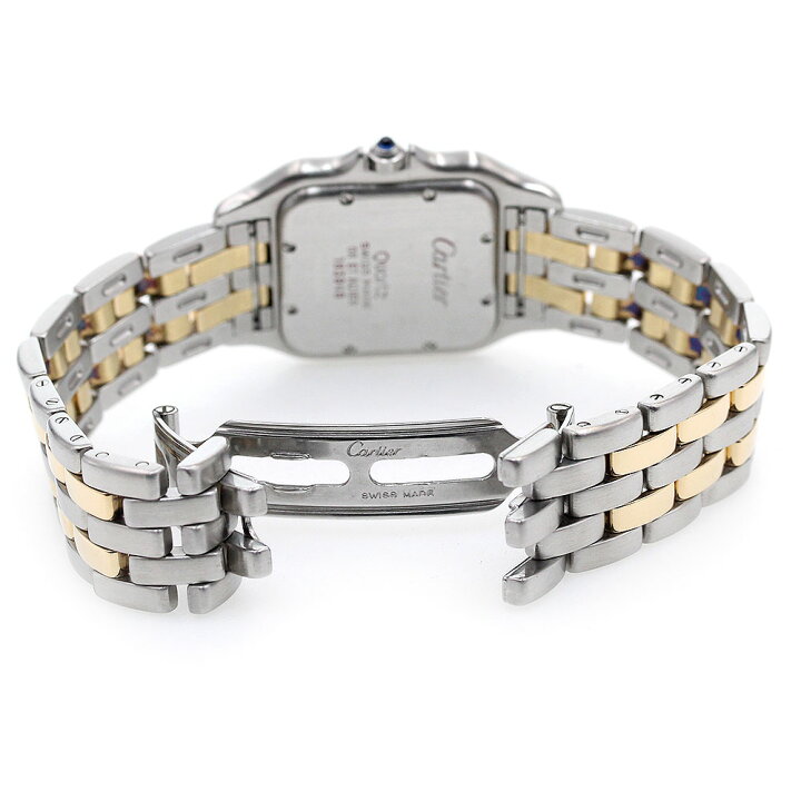 楽天市場】カルティエ CARTIER 83083242 パンテールMM 2ロウ クォーツ
