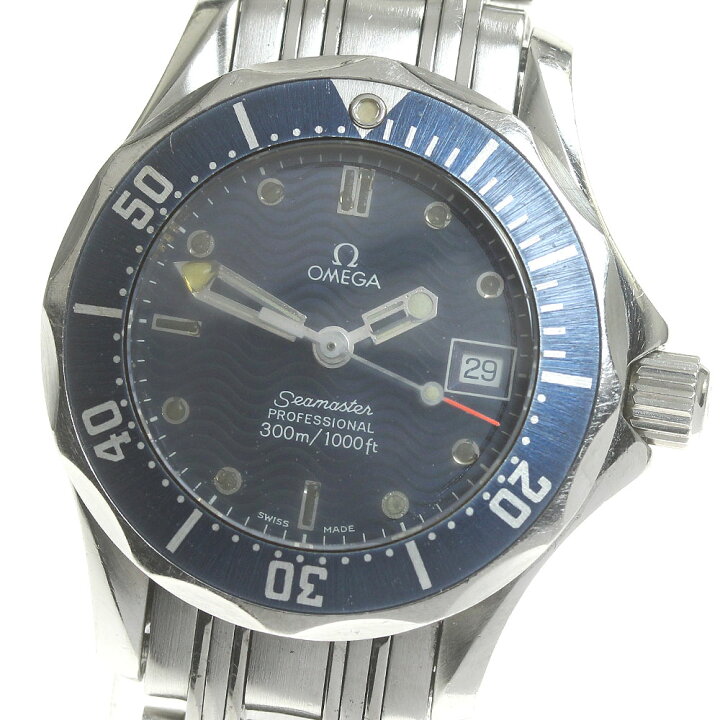 楽天市場】オメガ OMEGA 2583.80 シーマスター300 デイト クォーツ  