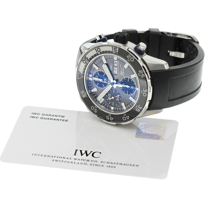 楽天市場】IWC IWC SCHAFFHAUSEN IW376706 アクアタイマー クロノ 