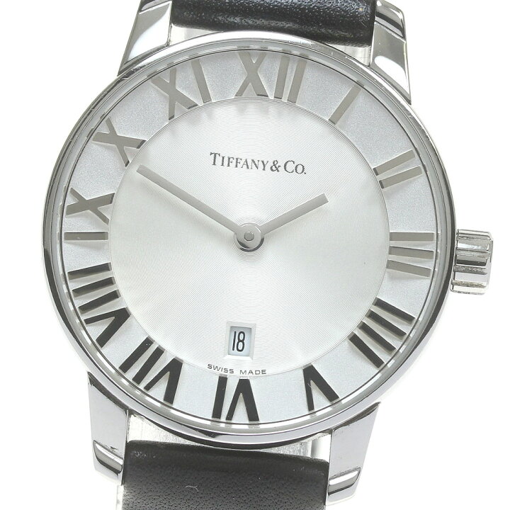 楽天市場】ティファニー TIFFANY&Co. アトラスドーム デイト クォーツ  