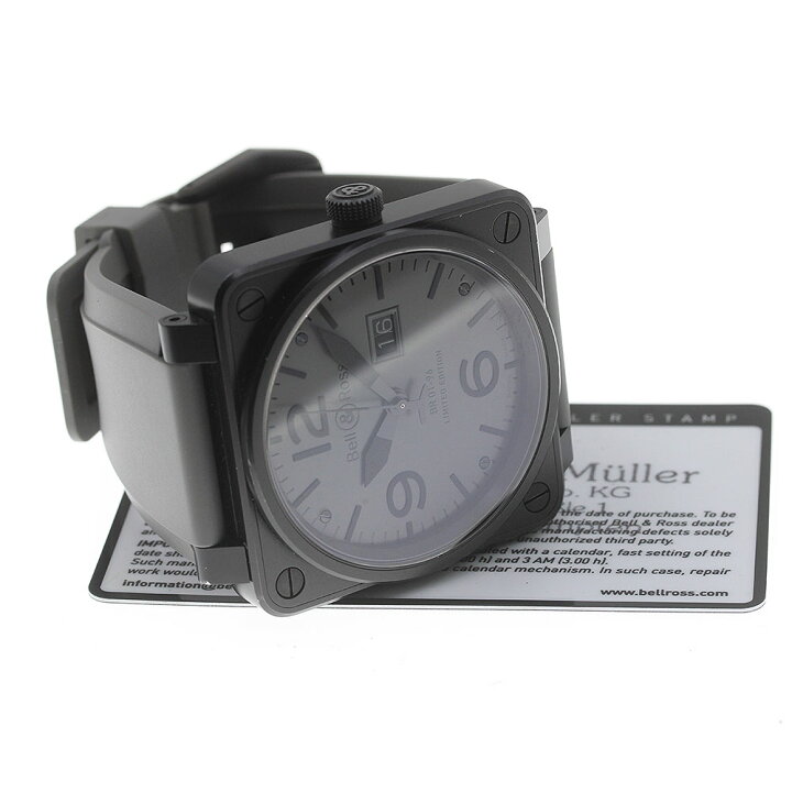 楽天市場】ベル＆ロス Bell＆Ross BR01-96-S ビッグデイト 世界500本 