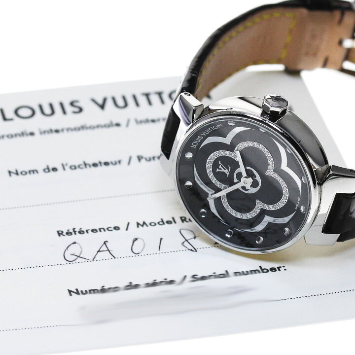 楽天市場】ルイ・ヴィトン LOUIS VUITTON QA018 タンブール ムーン 