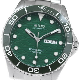 ミドー MIDO M042.430.11.091.00 オーシャンスター 200C デイデイト 自動巻き メンズ 美品 箱・保証書付き_848955【中古】
