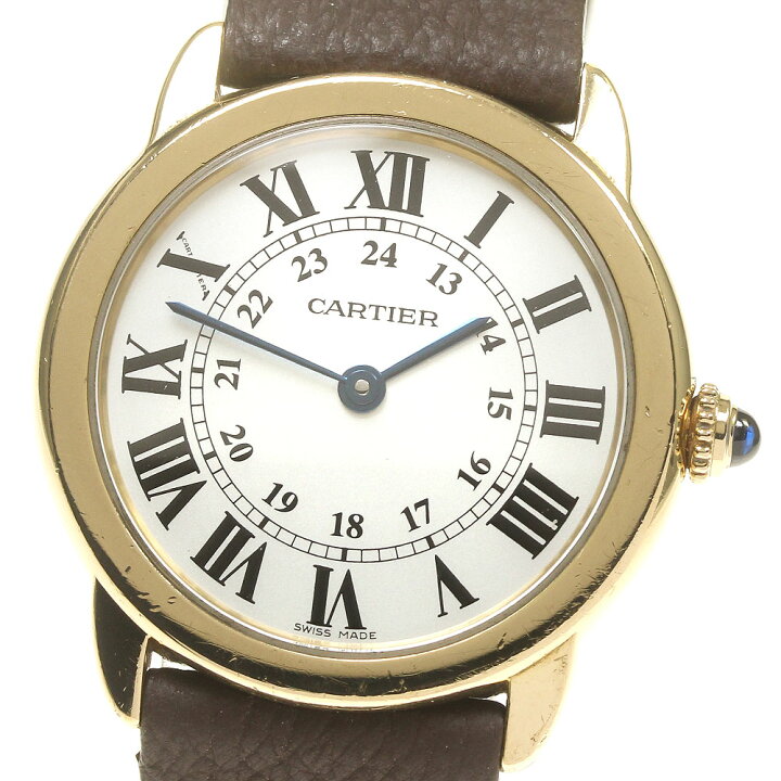楽天市場】カルティエ CARTIER W6700355 ロンドソロ SM K18YGコンビ  