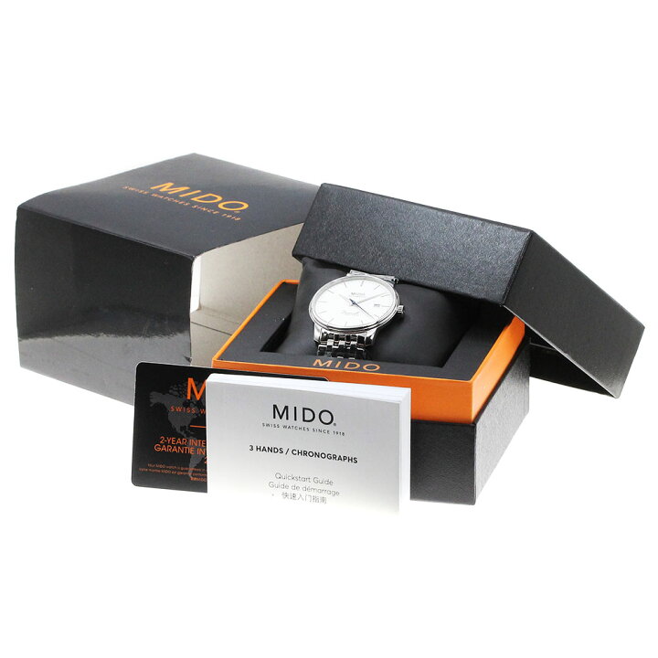 楽天市場】ミドー MIDO M027.407.11.010.00 バロンチェッリ デイト 